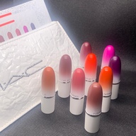 MAC Lips by the Dozen mini powder kiss lipstick 9x