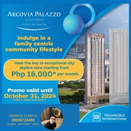 PRE-SELLING CONDO UNIT AT ARCOVIA PALAZZO ALTEA PASIG FOR SALE