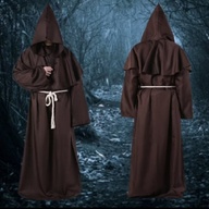 FOR SALE: MEDIEVAL PRIEST FRIAR PADRE DAMASO ADULT SIZED COSTUME