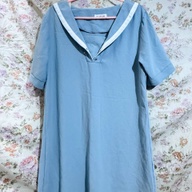 Blue dress (sailor style)