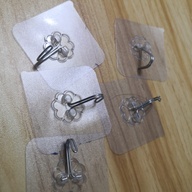 5pcs transparent self adhdesive dh