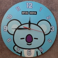 BT21 Koya Open Face Clock (Rush Sale)