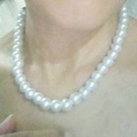 Faux Pearl Necklace