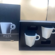 2 x Pure  Collection Nespresso Cups and Saucers