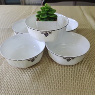 Octagon Grapes Givenchy Soup Bowls Set