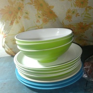 Big Bowl and Plates