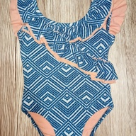 Raffled One-Piece Swimsuit 1-3y/o Girls