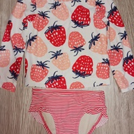 Carter's Strawberry Rash Guard & Bikini 2y/o Girls