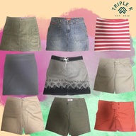 Assorted Preloved Skirts and Shorts (Prices listed in description)