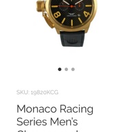 Monaco Racing Series Men’s Chronograph Watch