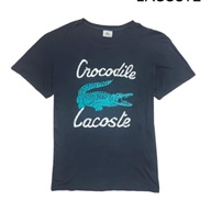 Lacoste Big Print Tee Navy Blue