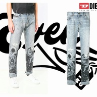 DIESEL Black Gold Type-2813 BG8QY Men's Slim Jeans