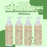VMV Hypoalergenic Essence Skin-Saving Superwash: Hair + Bodywash Milk Shampoo 500ml