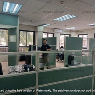 Panel Divider with glass \ Office Partition \ Office furniture supply