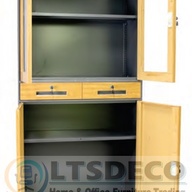 metal display cabinet  with glass | office partitions | office furniture