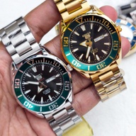 SElK0.5 Original Sports 24.Jewels 100m Rotating Bezel Day Date Display  Men's Casual Watch Japan Machine Non-Tarnish