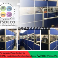 WALL PANEL HIGH DIVIDER | FLOOR TO CEILING OFFICE PARTITIONS FURNITURE SYSTEM