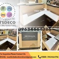 NEW RECEPTION COUNTER TABLE DESK OFFICE FURNITURE OFFICE PARTITION