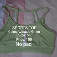 SPORTS TOP (NO PAD)