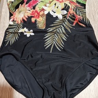 Tube Floral One Piece Plus Size