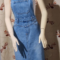 Brand new shein denim jump dress