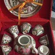 Vintage Tea cup set and Disney mug
