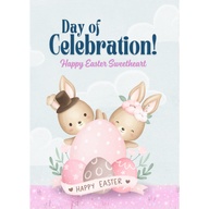 FiBei Greetings Easter Day of Celebration Poetry Card