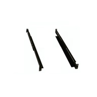 Universal Steel rack mount rail kit (Black-L type)