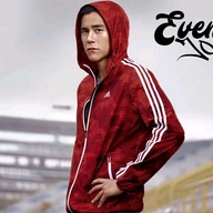 Adidas Climastorm Full Zip Jacket Camou Red (Waterproof)