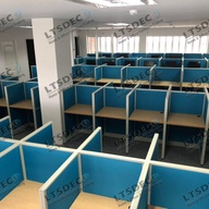 Office Partition Customize BPO Workstation Office Furniture