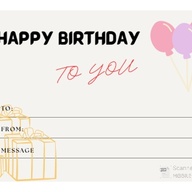 Birthday Tags For Sale