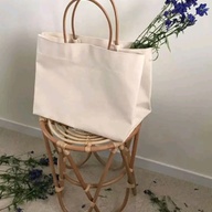 Minimalist Large-Capacity Canvas Shopper Bag