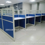 Office Partition - Office table - Chair - Cabinet