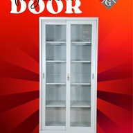 JMMG STEEL FILING CABINET - GLASS DOOR
