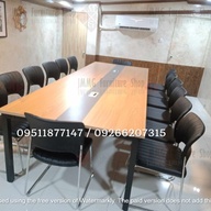 CONFERENCE TABLE WITH WIRE MANAGEMENT