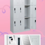 JMMG - 9 DOOR STEEL LOCKER CABINET
