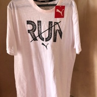 Puma Run White Shirt/ M