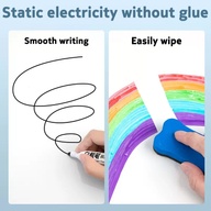White board sticker