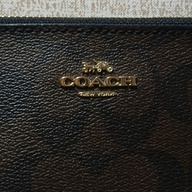 Coach Corner Zip Wristlet