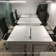 Freestanding/Training TAble with Top Divider Office Furniture