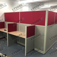 HIGH PANEL WORKSTATION CUBICLE OFFICE PARTITION