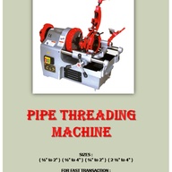PIPE THREADING MACHINE