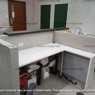 LSHAPE WORKSTATION TABLE | MANUFACTURER SUPPLIER | OFFICE FURNITURES | OFFICE PARTITION