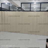 PVC ACCORDION WALL DIVIDER OFFICE PARTITION AND FURNITURE