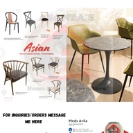 IN/OUTDOOR STACKABLE TABLE & CHAIR