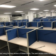 FULL FABRIC OFFICE WORKSTATION CUBICLE OFFICE PARTITION