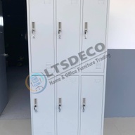 6 DOOR STEEL LOCKER OFFICE FURNITURE OFFICE PARTITION