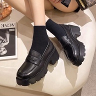 Black Matte Loafer Shoes