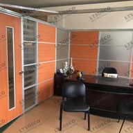 FLOOR TO CEILING WORKSTATION PANEL OFFICE FURNITURE OFFICE PARTITION