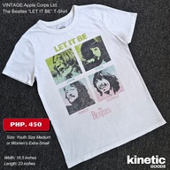 VINTAGE Apple Corps Ltd The Beatles "LET IT BE" T-Shirt